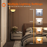 addlon - Floor lamp, Standing Tall Lamp, Pole Lamp with RGB Smart Bulbs for Living Room, Office, Bedroom, Torchiere Decro Floor Lamps